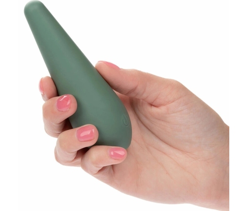 CalExotics Mod Chic Precision Massager Green - 10-Speed Liquid Silicone