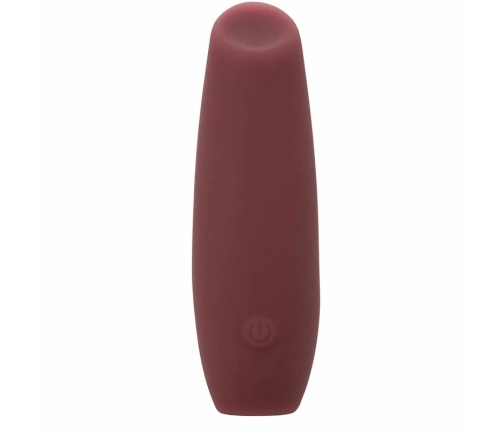 CalExotics Mod Tilt Intimate Wellness Device Red, Liquid Silicone, 10 Modes