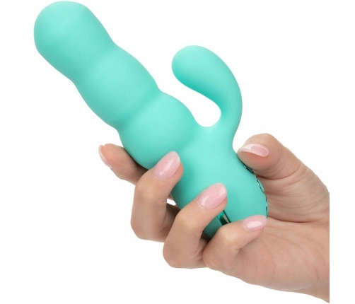 CalExotics Del Mar Diva Aqua Green Dual-Action Intimate Machine 9.5cm