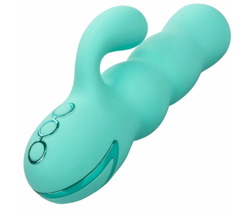 CalExotics Del Mar Diva Aqua Green Dual-Action Intimate Machine 9.5cm
