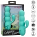 CalExotics Del Mar Diva Aqua Green Dual-Action Intimate Machine 9.5cm