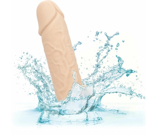 CalExotics Performance Maxx Extension 7" Liquid Silicone, Light Skin, Adjustable