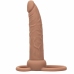 CalExotics Performance Maxx Dual Action Silicone System Brown 14cm