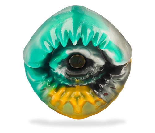 EPIC Arges Cyclops Intimate Silicone Device Mouth Design 180mm Blue