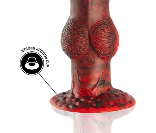 EPIC Prometheus Intimate Machine Remote-Controlled Silicone Rechargeable Titan in Flames