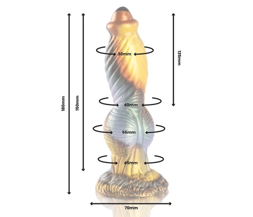 EPIC Phoenix Silicone Remote-Controlled Vibrating Intimate Machine, Rechargeable, Mythology Edition