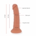 ONINDER Bogota Medium Vibrating Silicone Device 9 Modes App Control 20cm Beige