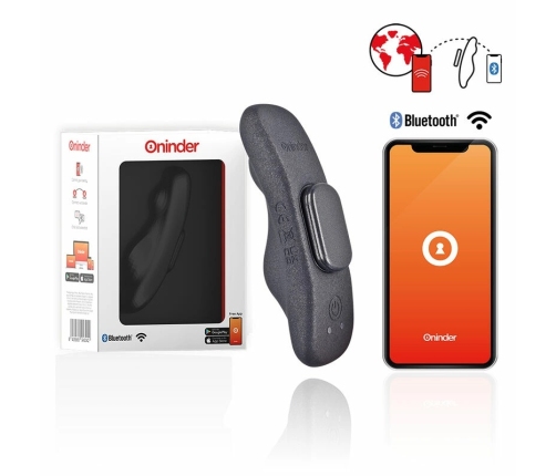 ONINDER MANILA Panty Vibrator 9-Speed Rechargeable 9.6cm App Control Pink