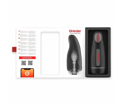 ONINDER Seoul Intimate Device 10-Speed Rechargeable with App Control Black