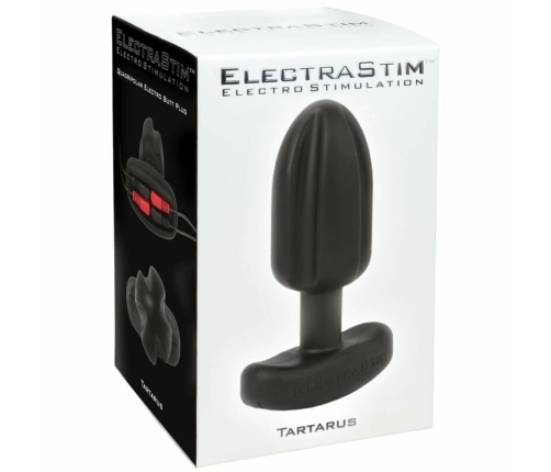 ElectraStim Tartarus Quadripolar Silicone Plug Black - Advanced Control System