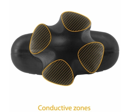 ElectraStim Tartarus Quadripolar Silicone Plug Black - Advanced Control System