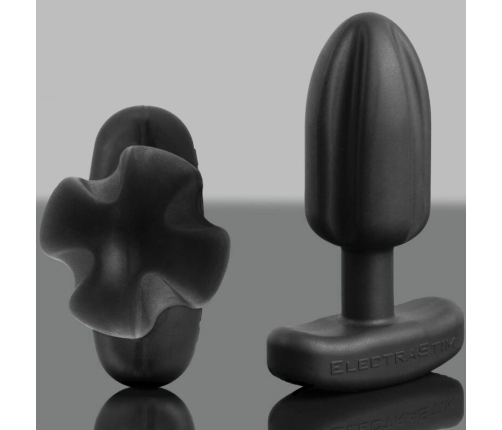 ElectraStim Tartarus Quadripolar Silicone Plug Black - Advanced Control System