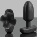 ElectraStim Tartarus Quadripolar Silicone Plug Black - Advanced Control System