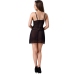 LivCo Corsetti Fashion Gianella L/XL Elegant Black Babydoll & Thong Set