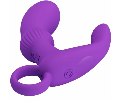 Pretty Love Cayla Lila Wireless Silicone Anal Vibrator with Remote