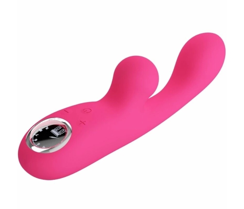 Pretty Love Skylar Pink Flexible Silicone Dual-Action Vibrator USB