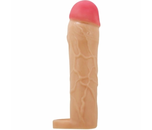 Pretty Love Chane Extension Sleeve Flesh - Flexible TPR Cover with Support Ring