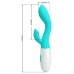 Pretty Love Brighty Dual-Action Aqua Green Silicone Vibrator 21cm