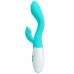 Pretty Love Brighty Dual-Action Aqua Green Silicone Vibrator 21cm