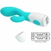 Pretty Love Brighty Dual-Action Aqua Green Silicone Vibrator 21cm