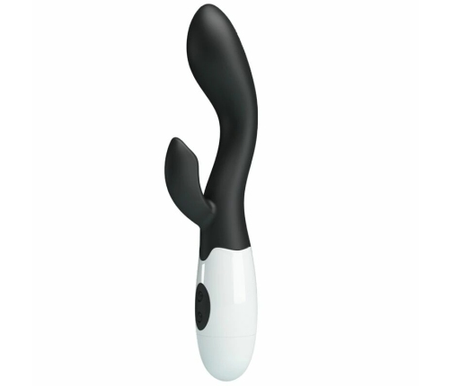 Pretty Love Brighty Black - Dual Motor G-Spot & External Stimulator, 30 Modes