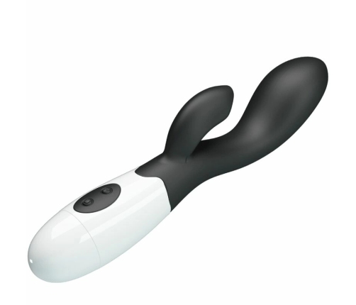 Pretty Love Brighty Black - Dual Motor G-Spot & External Stimulator, 30 Modes