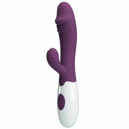 Pretty Love Snappy Dual-Action Vibrating Device - Purple, 30 Modes