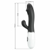 Pretty Love Snappy Black Dual-Action Vibrating Device, 30 Modes
