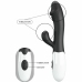 Pretty Love Snappy Black Dual-Action Vibrating Device, 30 Modes