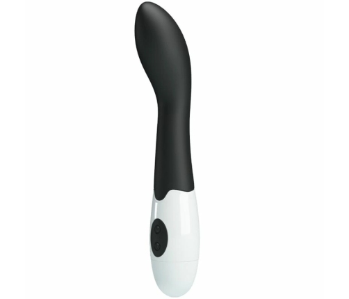 Pretty Love Bishop G-Spot Vibrator 30 Modes Black ABS Silicone