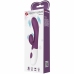 Pretty Love Alvis Dual Motor Intimate Silicone Massager, Purple, 21 cm
