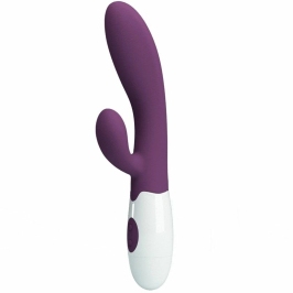 Pretty Love Alvis Dual Motor Intimate Silicone Massager, Purple, 21 cm Pretty Love Alvis Dual Motor Intimate Silicone Massager, Purple, 21 cm
