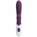 Pretty Love Alvis Dual Motor Intimate Silicone Massager, Purple, 21 cm