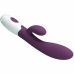 Pretty Love Alvis Dual Motor Intimate Silicone Massager, Purple, 21 cm