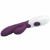Pretty Love Alvis Dual Motor Intimate Silicone Massager, Purple, 21 cm