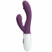 Pretty Love Andre Dual-Action Silicone Intimate Device Purple 21cm