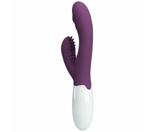 Pretty Love Andre Dual-Action Silicone Intimate Device Purple 21cm