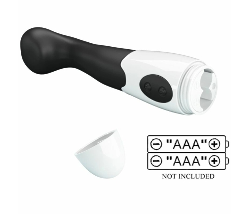 Pretty Love Charles Black Intimate Device 30 Vibration Modes Silicone