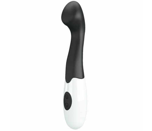 Pretty Love Charles Black Intimate Device 30 Vibration Modes Silicone
