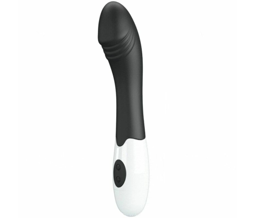Pretty Love Elemental G-Spot Vibrator 30 Modes Black Silicone 21cm
