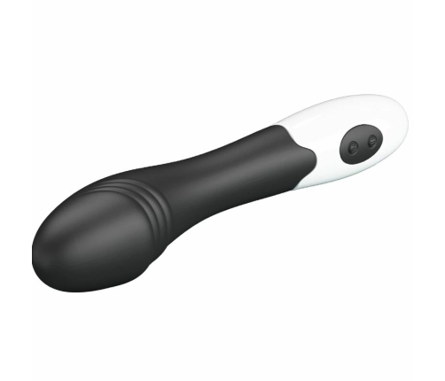Pretty Love Elemental G-Spot Vibrator 30 Modes Black Silicone 21cm