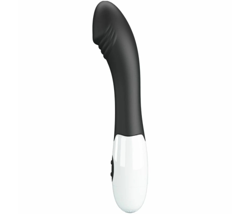 Pretty Love Elemental G-Spot Vibrator 30 Modes Black Silicone 21cm