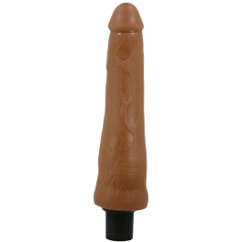 Pretty Love Alfredo Anatomical Vibrating Model 21.5 cm Mulatto Tone