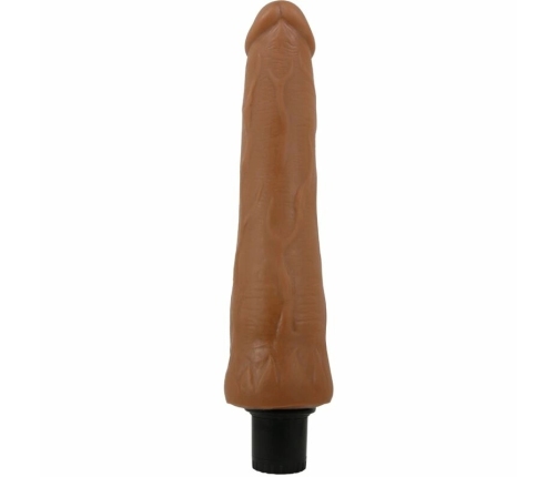 Pretty Love Alfredo Anatomical Vibrating Model 21.5 cm Mulatto Tone