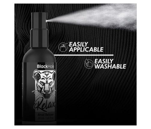 BLACK HOLE Explorer Comfort Relaxing Spray 30ml - Intimate Care Formula