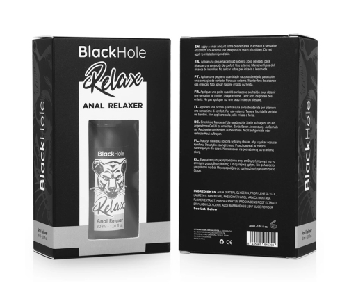 BLACK HOLE Explorer Comfort Relaxing Spray 30ml - Intimate Care Formula
