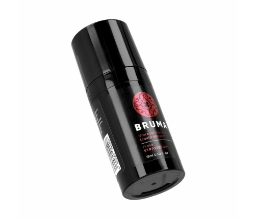 BRUMA Ultra Sliding Intimate Gel Strawberry 15ml - Travel Size, Dispenser