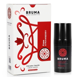 BRUMA Ultra Sliding Intimate Gel Strawberry 15ml - Travel Size, Dispenser