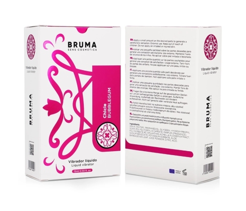 BRUMA Ultra Sliding Intimate Gel Bubblegum Aroma 15ml - Travel Size