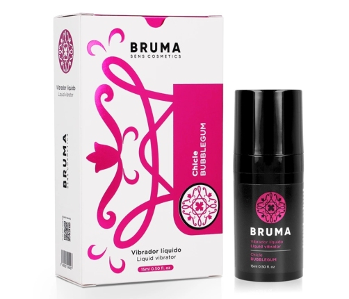 BRUMA Ultra Sliding Intimate Gel Bubblegum Aroma 15ml - Travel Size